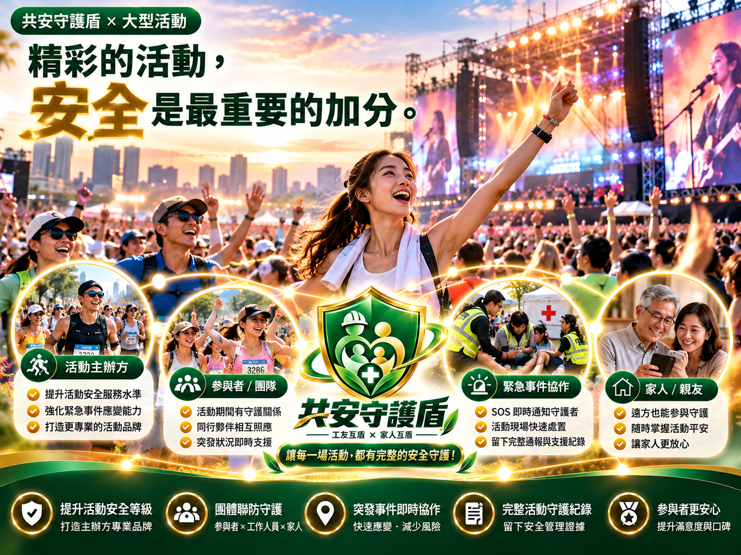GS-13 共安守護盾核可主視覺