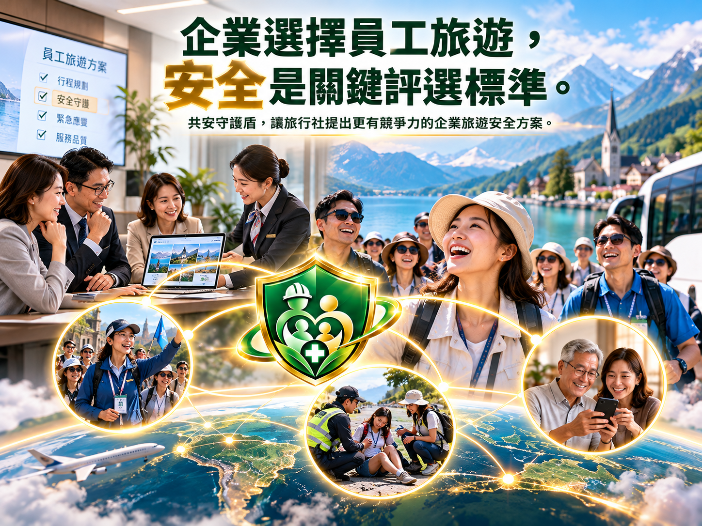 GS-14 共安守護盾核可主視覺